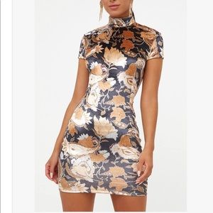 Back lace up Bodycon Dress